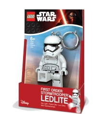Брелок-фонарик Lego Star Wars Штурмовик Первого ордена LGL-KE94...