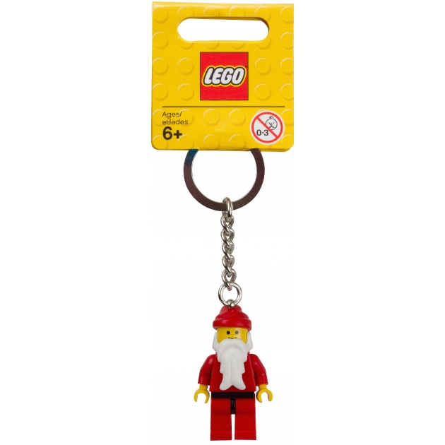 Брелок для ключей Lego Дед Мороз