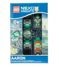 Наручные часы LEGO Nexo Knights Аарон с минифигуркой...