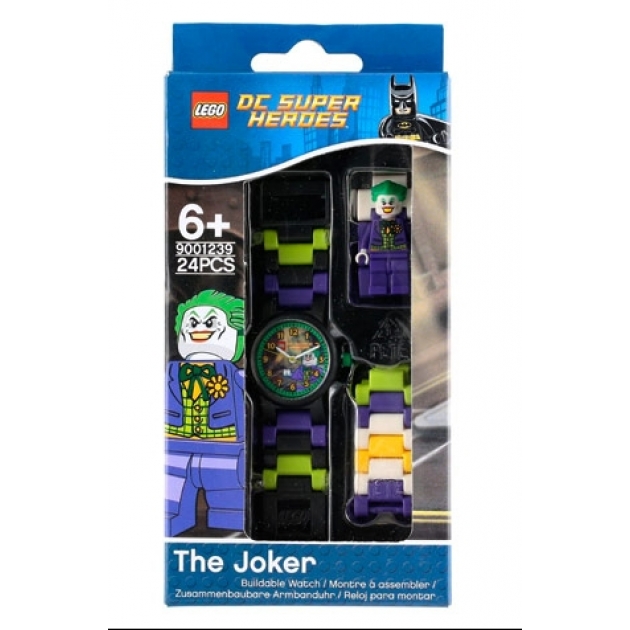 Наручные часы LEGO Super Heroes Joker с минифигуркой