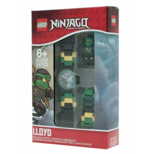 Наручные часы LEGO Ninjago Sky Pirates Ллойд с минифигуркой