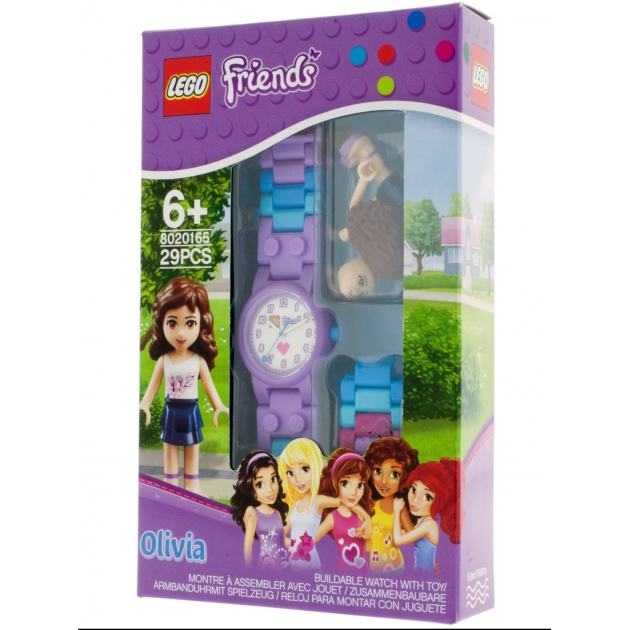 Наручные часы LEGO Friends Olivia с минифигурой