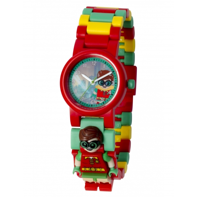 Наручные часы Lego Batman Movie Robin с минифигуркой
