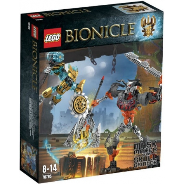 Lego Bionicle Создатель Масок против Стального Черепа 70795_1