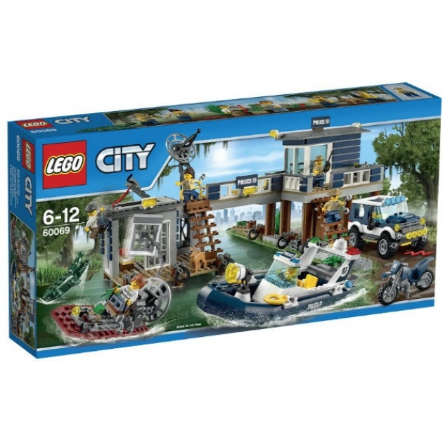 Lego City Участок новой Лесной Полиции 60069
