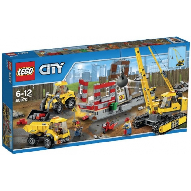Lego City Снос старого здания 60076