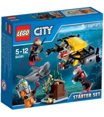 Lego City набор для начинающих Исследование морских глубин 60091