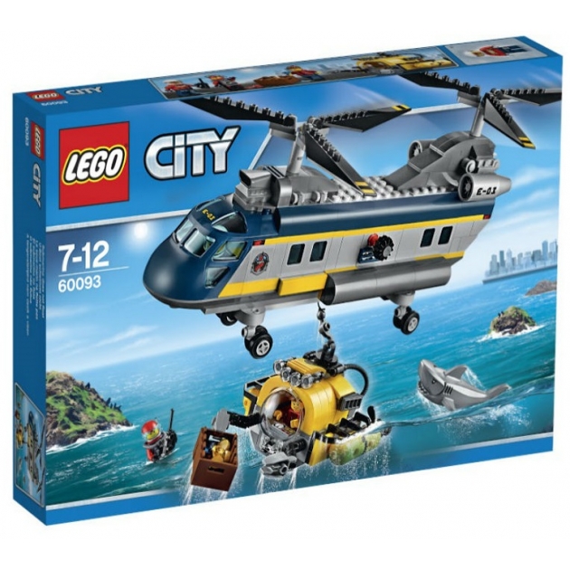 Lego City Вертолет исследователей моря 60093