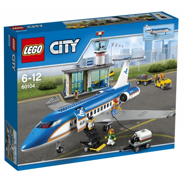 Lego City Пассажирский терминал аэропорта 60104