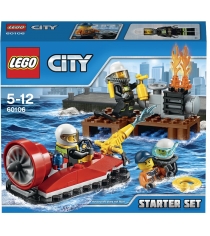 Lego City Набор для начинающих Пожарная охрана 60106...
