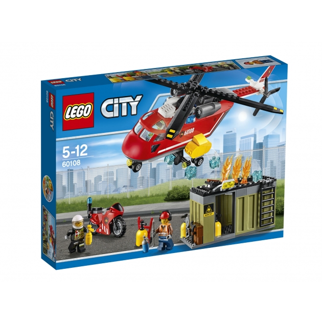 Lego City пожарная команда быстрого реагирования 60108