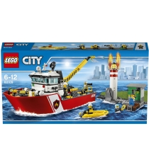 Lego City Пожарный катер 60109