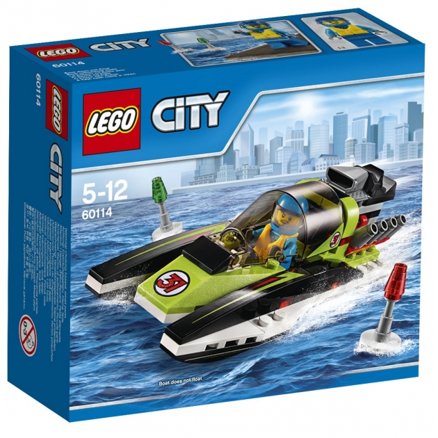 Lego City Гоночный катер 60114