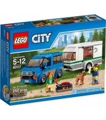 Lego City Фургон и дом на колёсах 60117