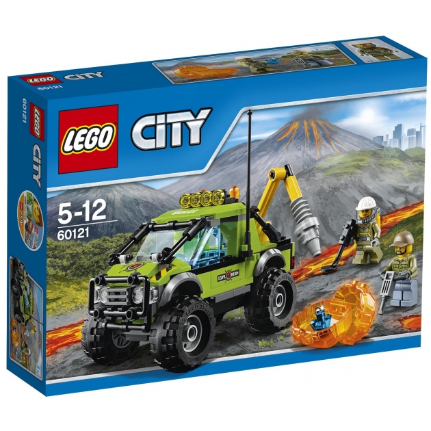 Lego City Грузовик исследователей вулканов 60121