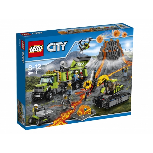 Lego City База исследователей вулканов 60124