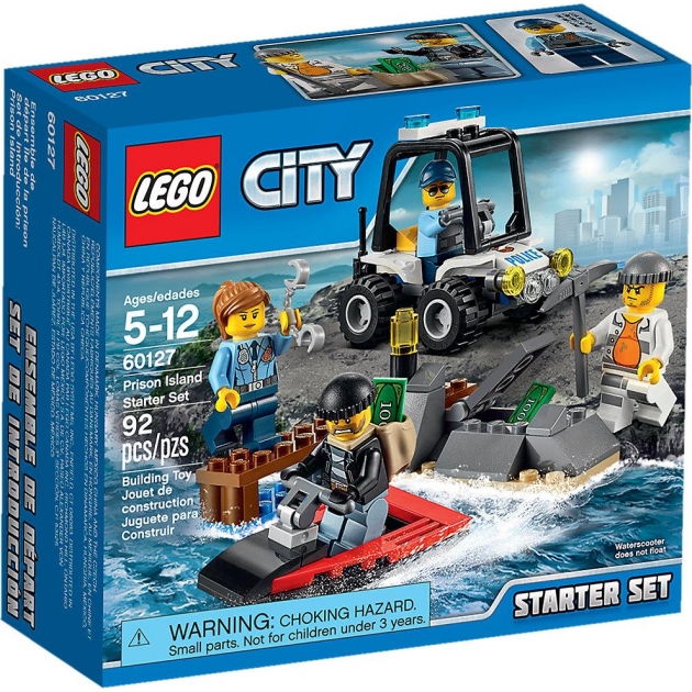 Lego City набор для начинающих остров тюрьма 60127