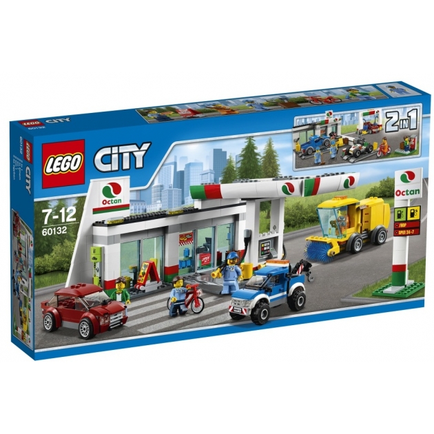 Lego City cтанция технического обслуживания 60132