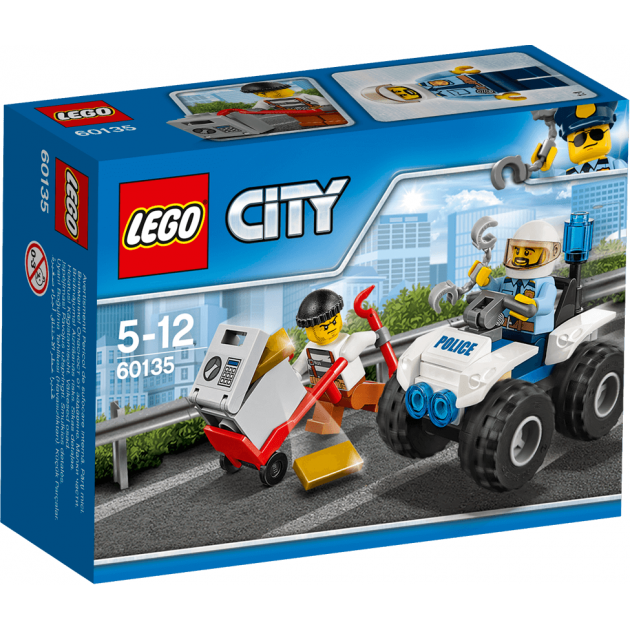 Lego City Полицейский квадроцикл 60135
