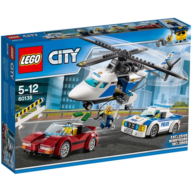 Lego City Стремительная погоня 60138