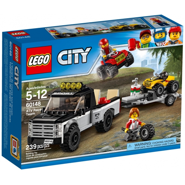 Lego City Гоночная команда 60148