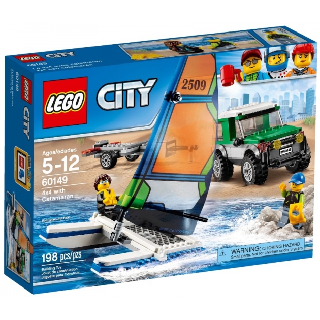 Lego Внедорожник с прицепом для катамарана 60149