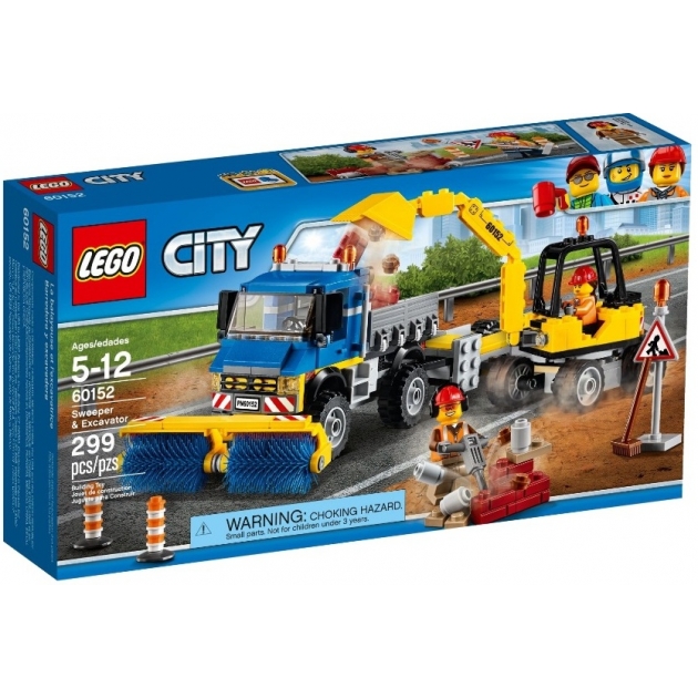 Lego City Уборочная техника 60152