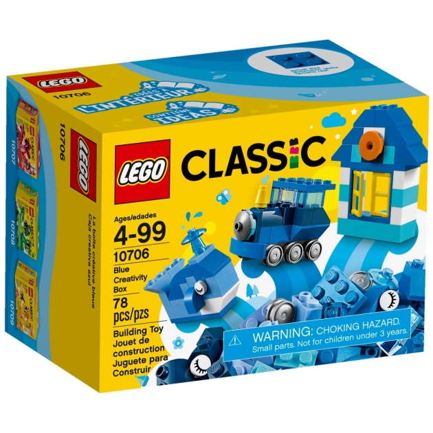 Lego Classic Синий набор для творчества 10706