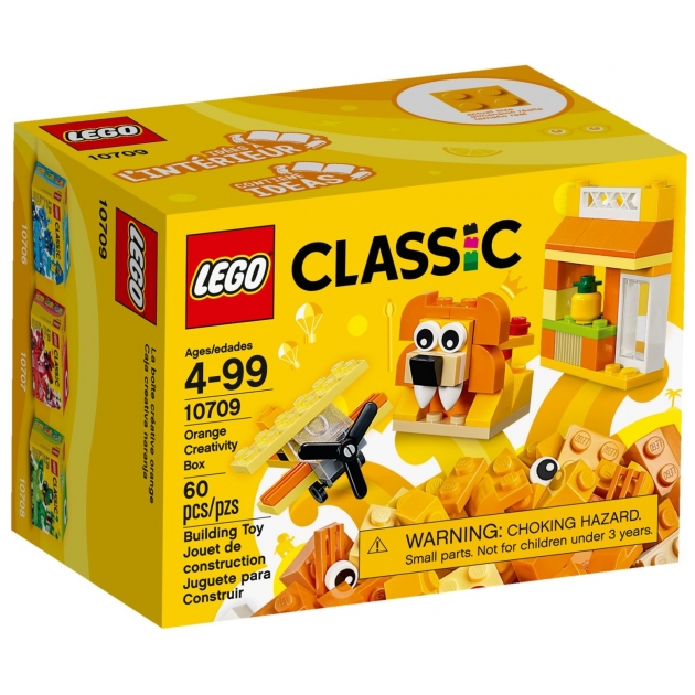 Lego Classic Оранжевый набор для творчества 10709
