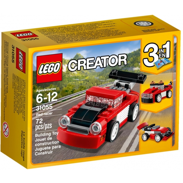 Lego Creator Красная гоночная машина 31055