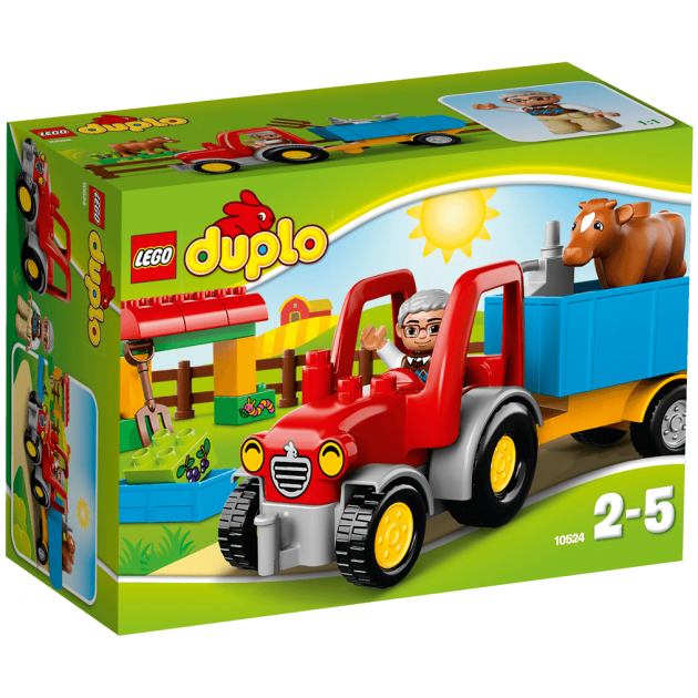 Lego Duplo Сельскохозяйственный трактор 10524