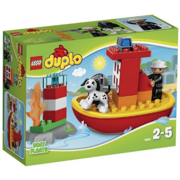 Lego Duplo Пожарный катер 10591