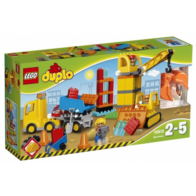 Lego Duplo Большая стройплощадка 10813
