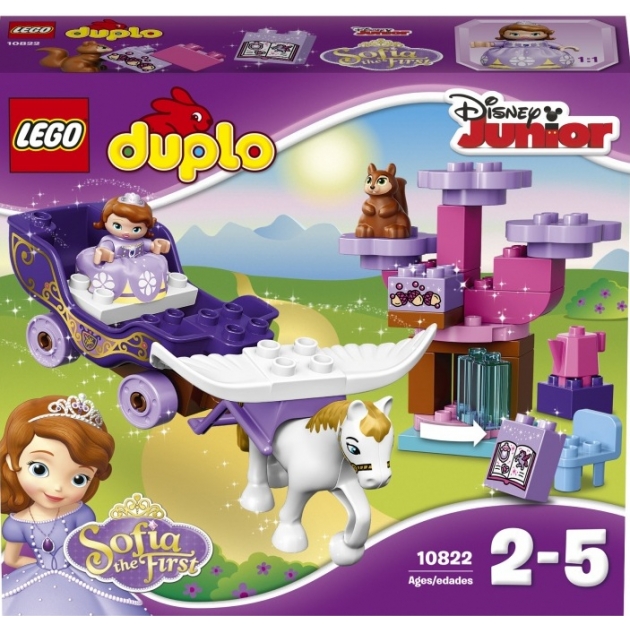 Lego Duplo Волшебная карета Софии Прекрасной 10822