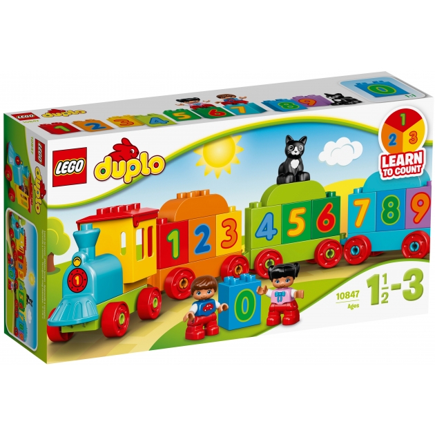 Lego Duplo Поезд Считай и играй 10847