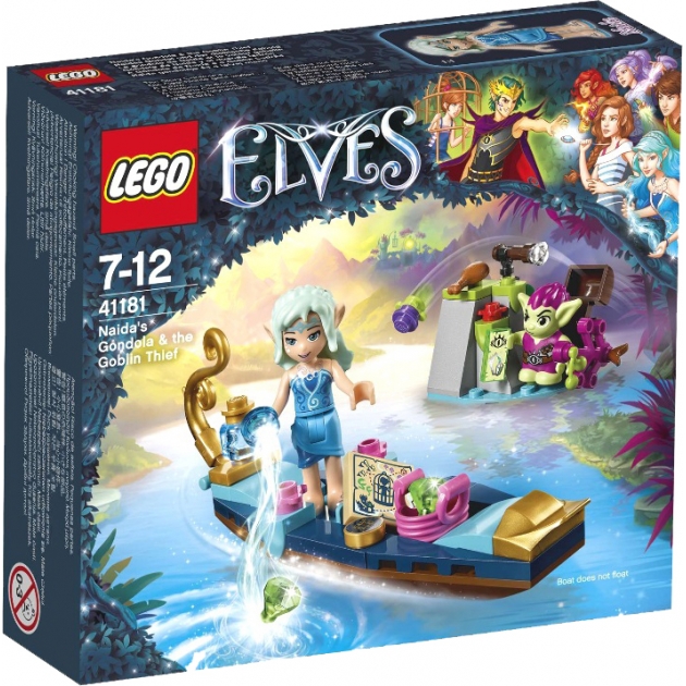 Lego Elves lego Встреча Наиды с гоблином воришкой 41181