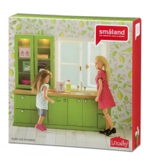 Набор кукольной мебели Lundby Смоланд Кухня с буфетом LB_60202600
