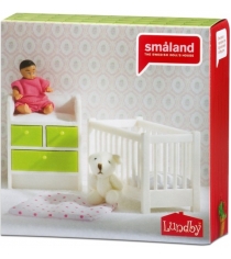Набор кукольной мебели Lundby Смоланд Детская для младенца LB_60208500