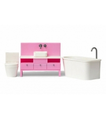 Мебель для домика Lundby базовый набор для ванной комнаты LB_60305700