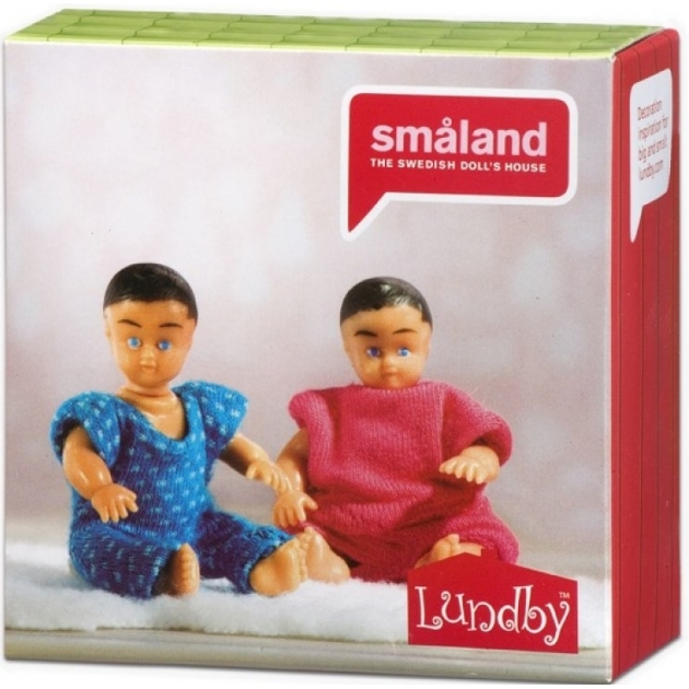 Куклы для домика Lundby Смоланд Близнецы LB_60806200