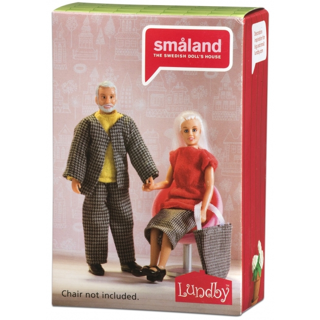 Куклы для домика Lundby Бабушка с дедушкой LB_60806700