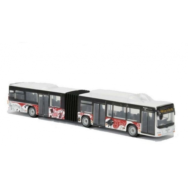 Игрушка Majorette Городской Автобус белый 2053181