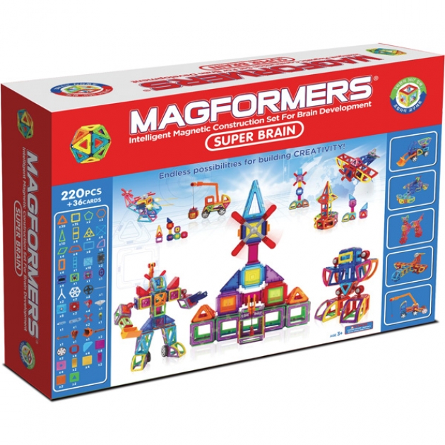 Магнитный конструктор Magformers 63088 Super Brain Set
