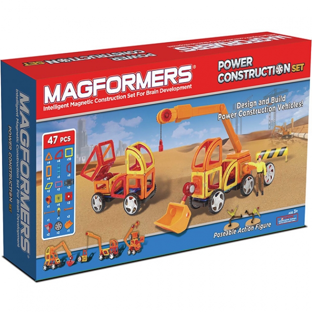 Магнитный конструктор Magformers 63090 Power Construction Set