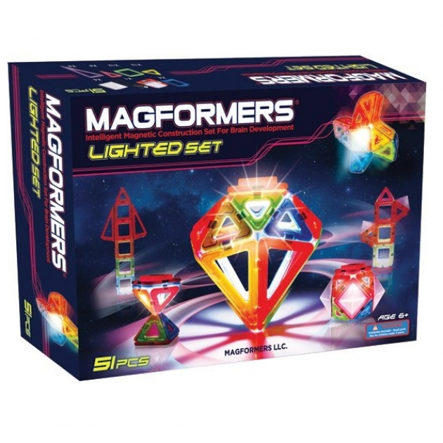 Магнитный конструктор Magformers 63092 Lighted set