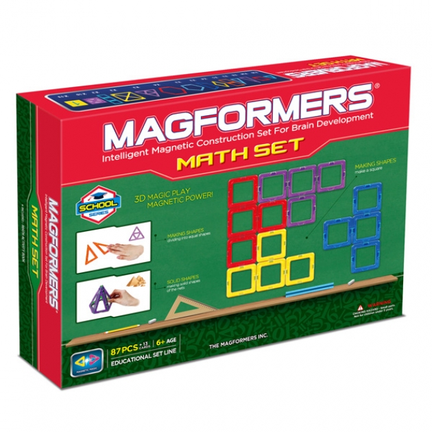 Магнитный конструктор Magformers Math Set 63109-100