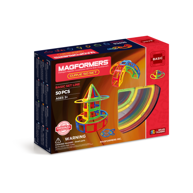 Магнитный конструктор Magformers Curve Basic 701012-50
