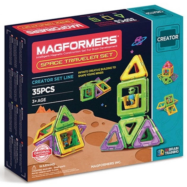 Магнитный конструктор Magformers Creator 703007 Космический путешественник