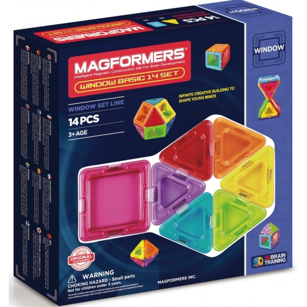 Магнитный конструктор Magformers Window Basic 714001-14