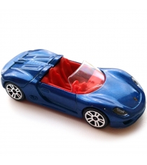 Коллекционная машинка Majorette Porsche синий кабриолет 7.5 см 205279